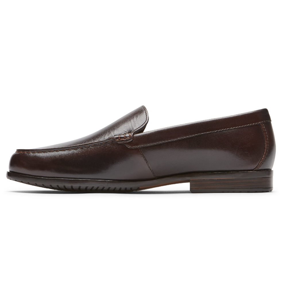 Rockport Slip-Ons Herre Mørke Brune - Classic Lite 2 Venetian - AHPT13942